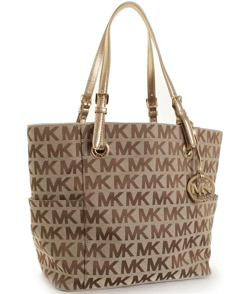 Michael Kors monogram tote bag